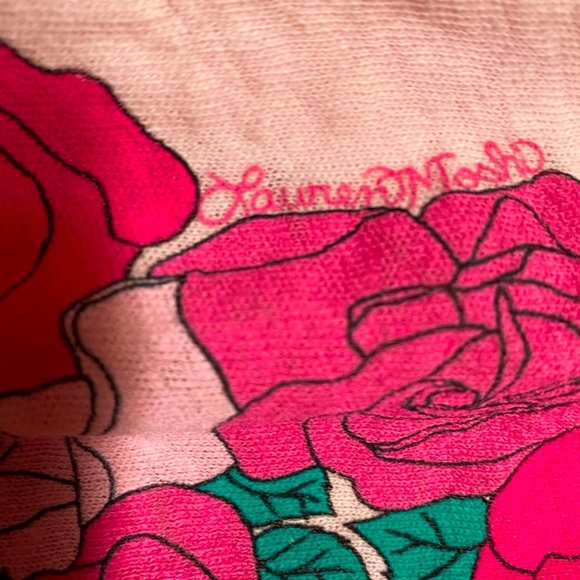 Lauren Moshi Pink Rose Skull Tank Top. Extremely Rare. Size Small. NWT.🩷🩷 - Picture 5 of 6